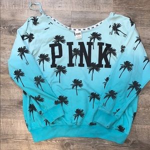 Victoria’s Secret PINK Palm Tree Crewneck